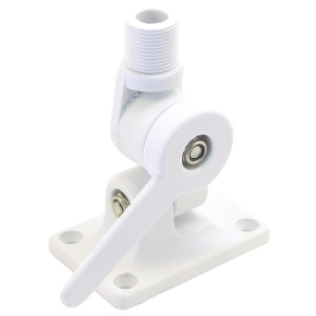 Kimpex Socle d antenne en nylon pour fixation au pont avec rochet