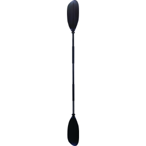 Kimpex Pagaie de kayak noire à pale ronde